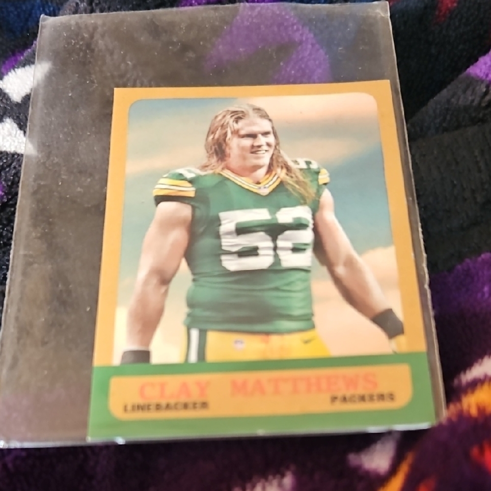 Green Bay Packers Clay Matthews Trading Card